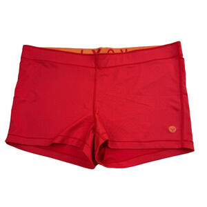 Roxy Red Booty Gym Shorts
